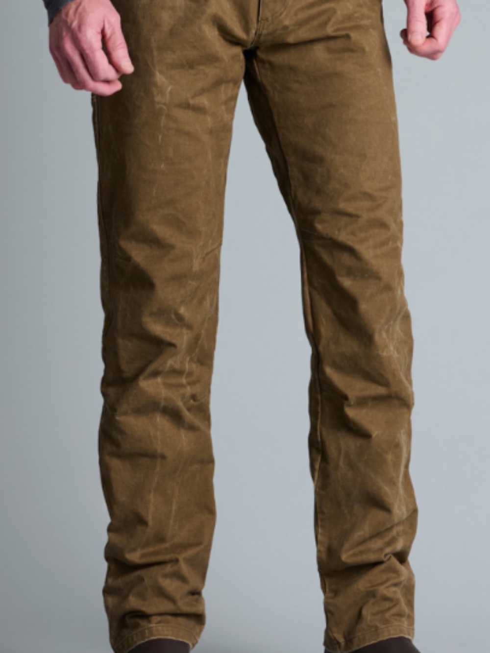Kuhl Men's Rydr pants dark khaki vintage patina dye 36x32